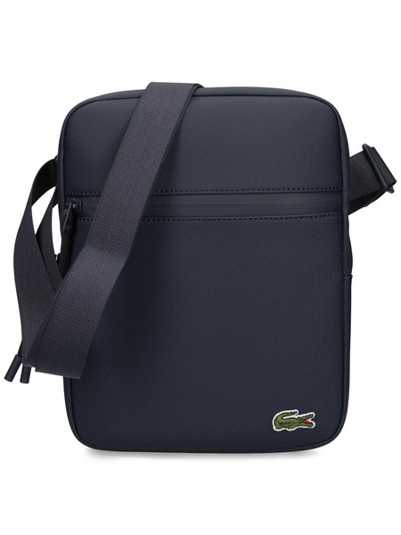  Lacoste Sac Porté épaule Médium à Fermeture Zippée - Bleu 