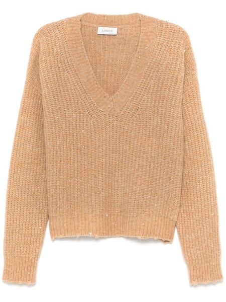  Laneus Pull Orné De Sequins - Tons Neutres 