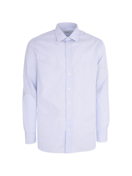  Lardini Chemise à Rayures - Bleu 