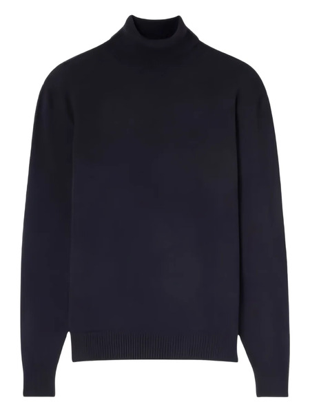  Lardini Pull à Col Roulé - Bleu 