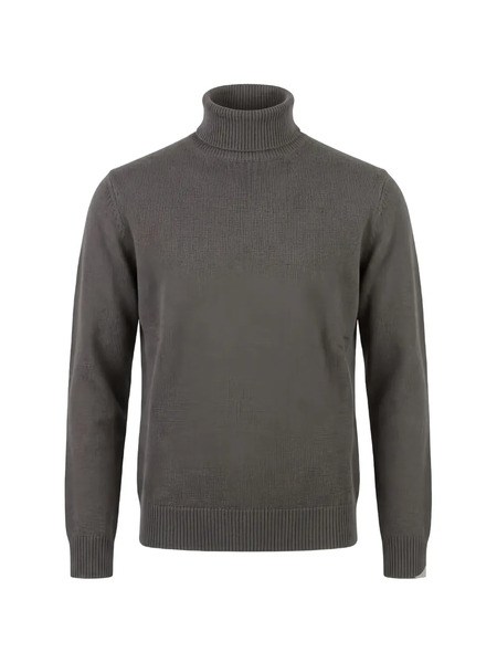  Lardini Pull à Col Roulé - Gris 
