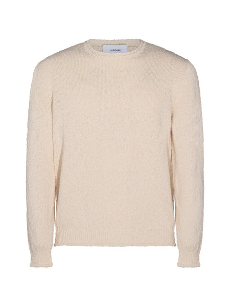  Lardini Pull En Maille Texturée - Tons Neutres 
