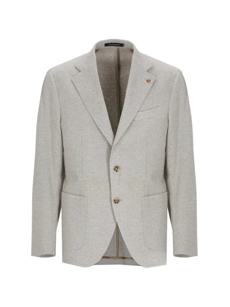  Latorre Blazer à Motif Pied-de-poule - Gris 