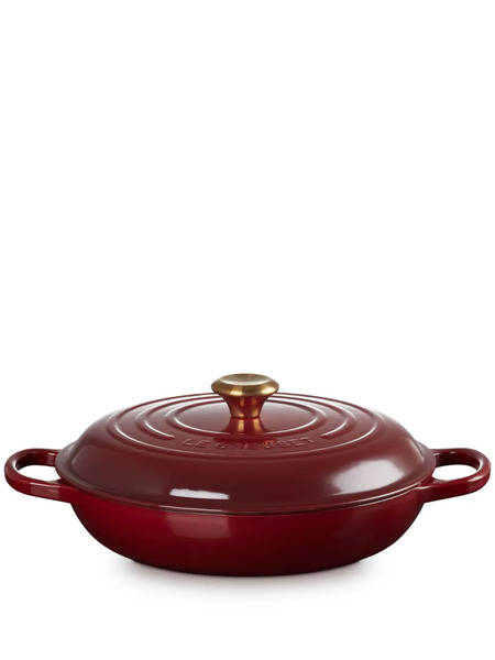  Le Creuset Cocotte Signature En Fonte (35,2 Cm) - Rouge 