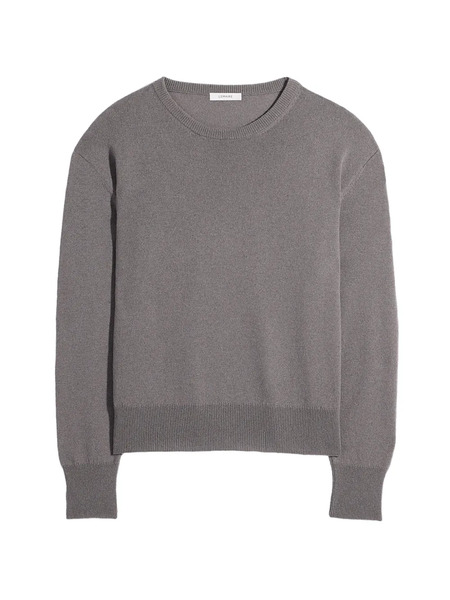  Lemaire Pull à Col Rond - Gris 