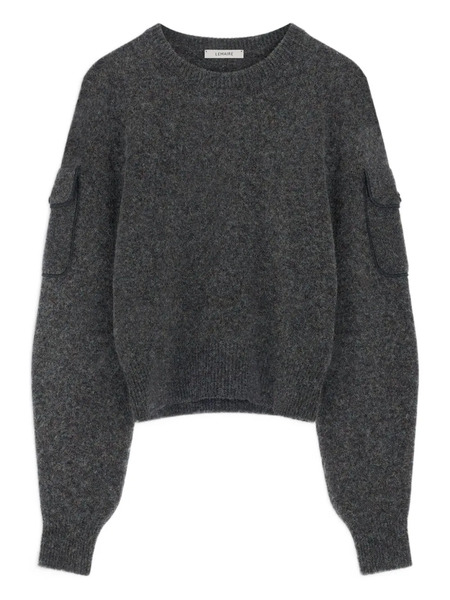  Lemaire Pull à Poches Cargo - Gris 