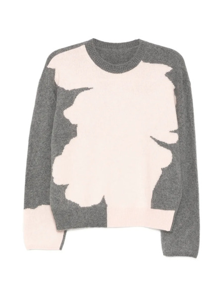  Less Pull à Motif Jacquard - Rose 