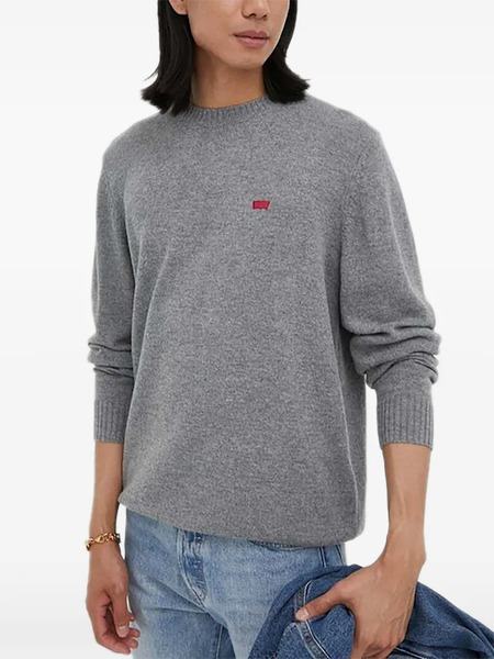  Levi's Pull à Patch Logo - Gris 