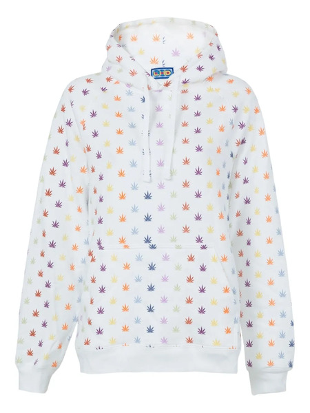  Lhd Pull Imprimé à Capuche - Blanc 