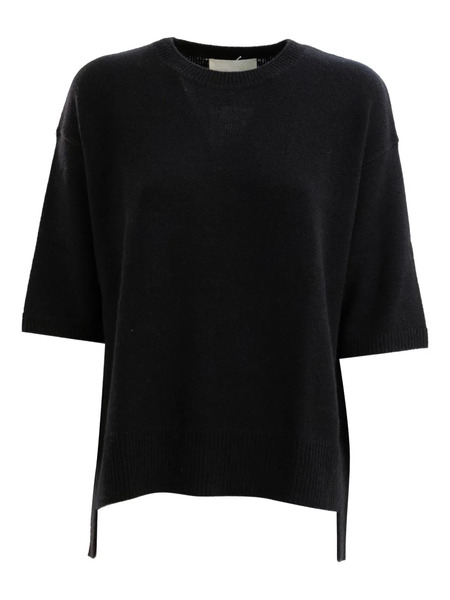  Lisa Yang Pull à Manches Courtes - Noir 