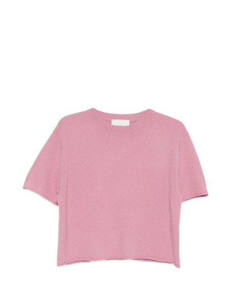  Lisa Yang Pull Cila à Manches Courtes - Rose 