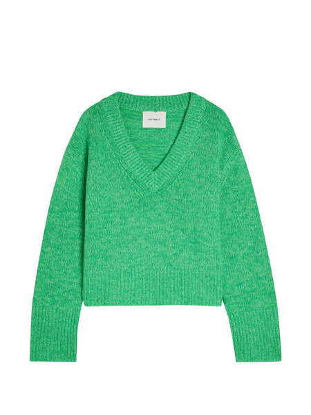  Lisa Yang Pull En Maille à Col V - Vert 