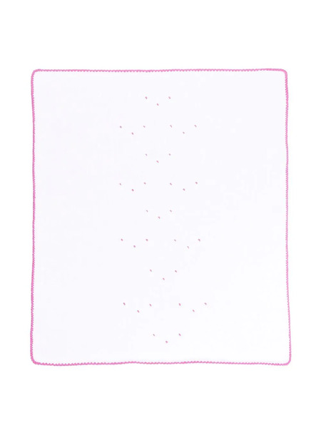  Little Bear Couverture à Broderies - Blanc 
