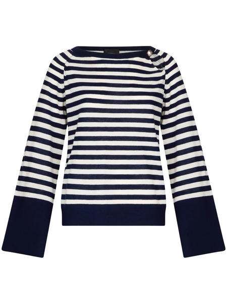  Liu Jo Pull à Rayures - Bleu 