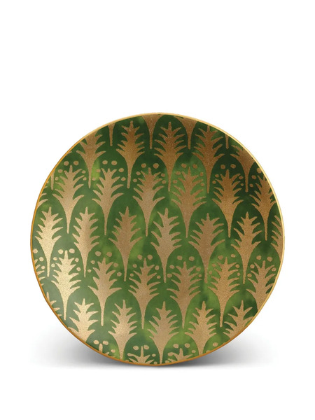  L'objet Assiette Décorative Verte 
