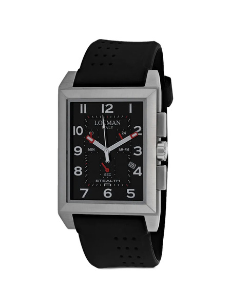  Locman Italy Montre Stealth 36 Mm - Noir 