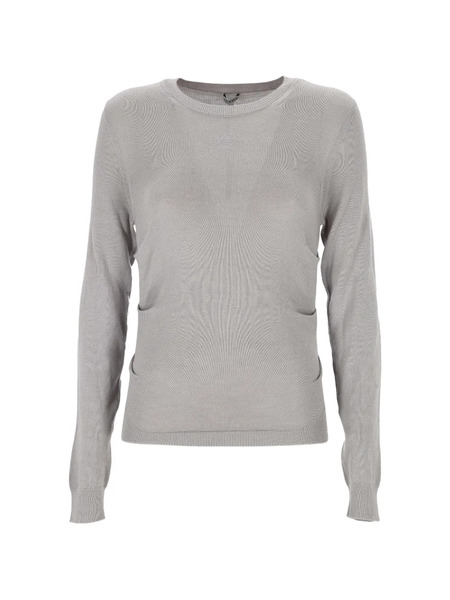  Loewe Pull à Design Drapé - Gris 