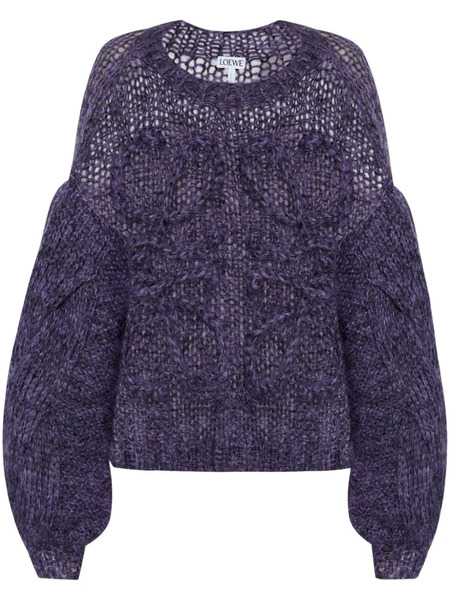  Loewe Pull Anagram - Violet 