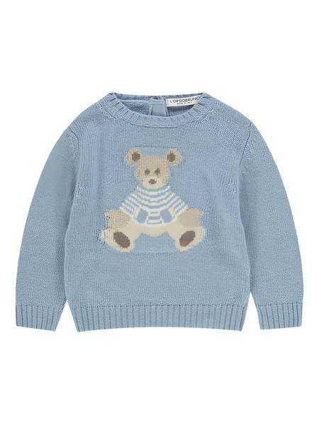  L'orsobruno Pull Bear - Bleu 