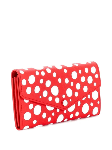  Louis Vuitton Pre-owned Petit Portefeuille Sarah Nm Yayoi Kusama En Cuir Taurillon à Motif Painted Dots - Multicolore 