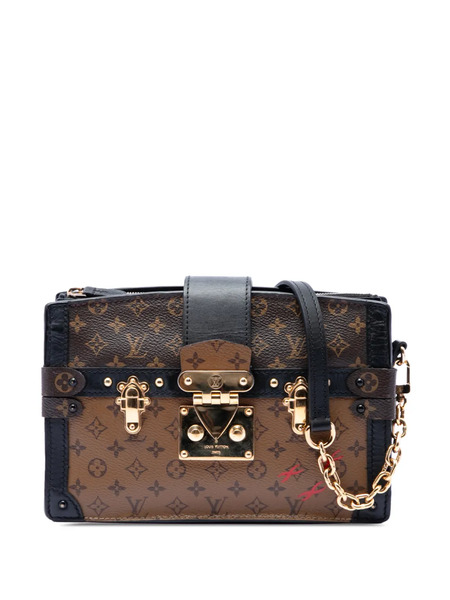  Louis Vuitton Pre-owned Sac à Bandoulière Trunk Clutch à Motif Monogram Reverse (2021-2025) - Marron 