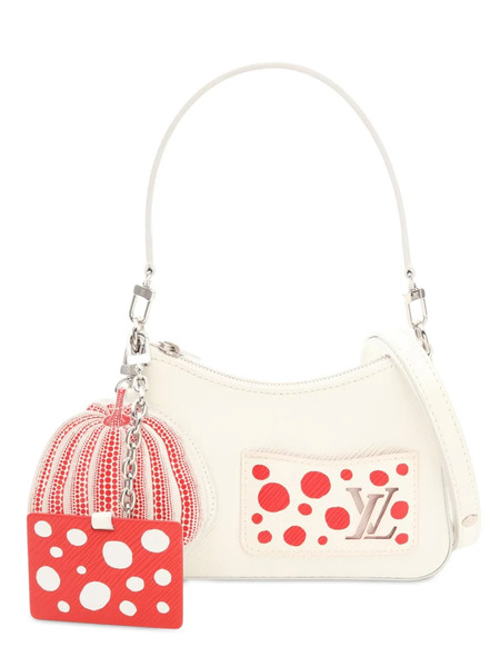  Louis Vuitton Pre-owned Sac à Bandoulière Yayoi Kusama Infinity Dots Marellini En Cuir Epi (2021-2025) - Blanc 