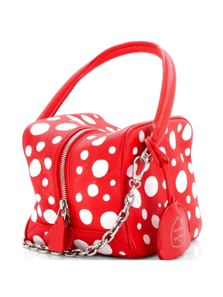  Louis Vuitton Pre-owned Sac à Main Square Bag Yayoi Kusama Infinity Dots Monogram Empreinte Giant - Rouge 