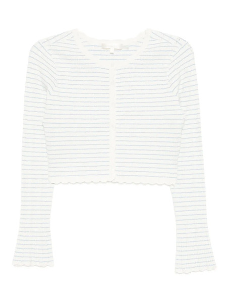  Loveshackfancy Cardigan Media - Blanc 