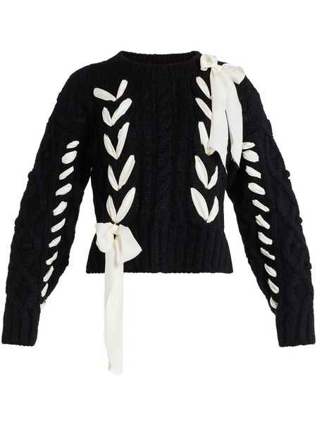  Loveshackfancy Pull Parson - Noir 