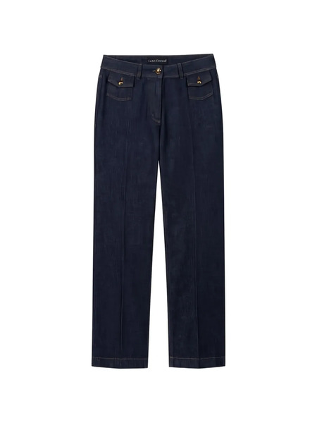 Luisa Cerano Jean Authentic à Coupe Droite - Bleu 