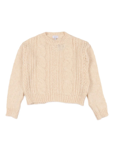  Magil Pull En Maille Torsadée - Tons Neutres 