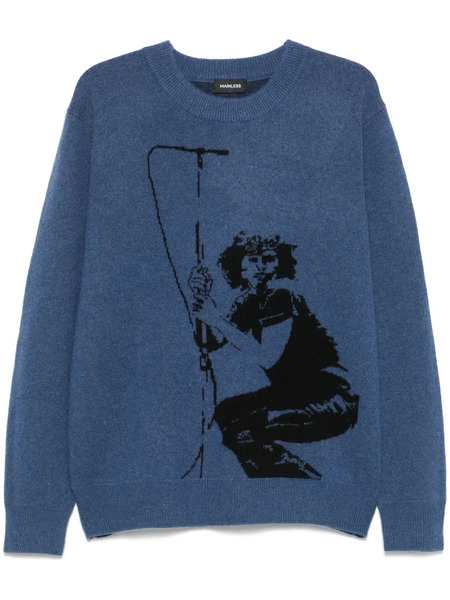  Mainless Pull Jim Morrison - Bleu 