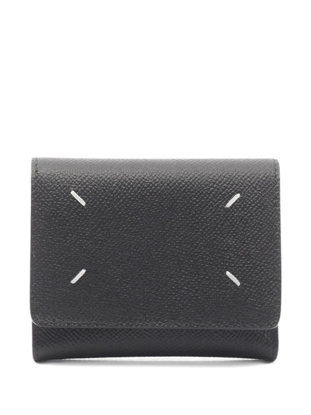  Maison Martin Margiela Pre-owned Four Stitches Trifold Wallet - Noir 