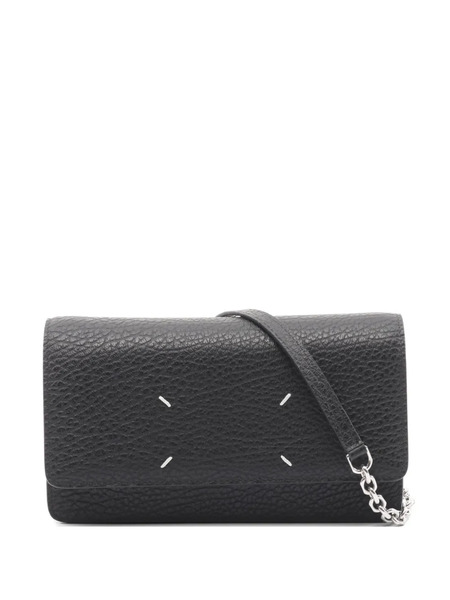  Maison Martin Margiela Pre-owned 2020s Four Stitches Grainy-leather Mini Bag - Noir 