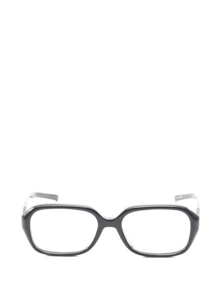  Maison Martin Margiela Pre-owned 2010s X Gentle Monster Four Stitches Rectangle-frame Glasses - Noir 