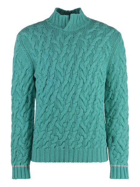  Malo Pull En Cachemire - Vert 