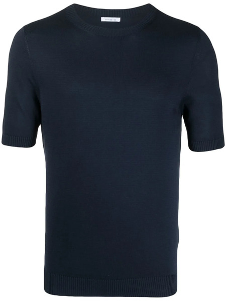  Malo Pull En Maille Fine - Bleu 