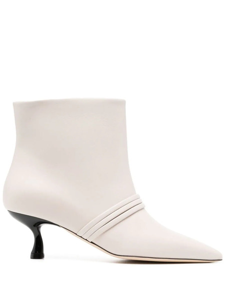  Malone Souliers Bottines Lionne 45 Mm En Cuir - Tons Neutres 