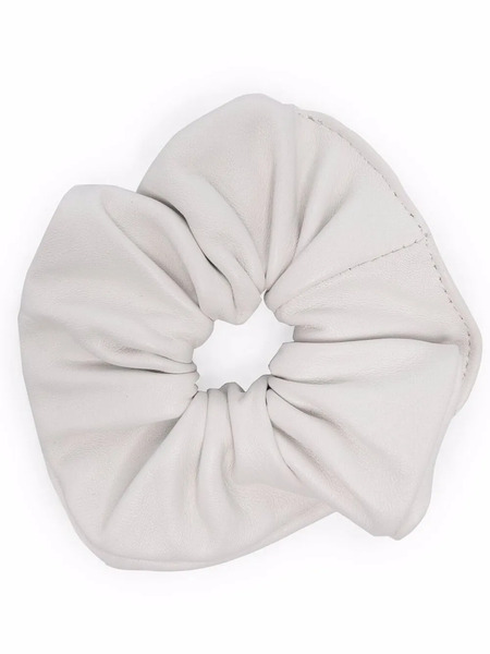  Manokhi Chouchou En Cuir - Blanc 