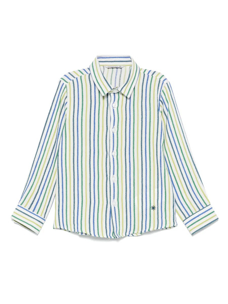  Manuel Ritz Chemise à Rayures - Bleu 
