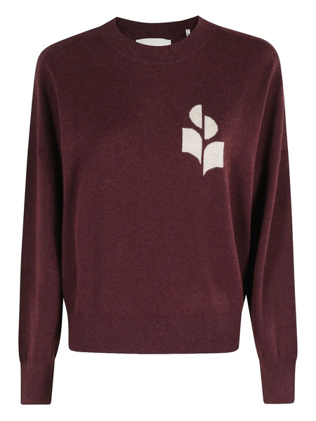  Marant étoile Pull à Logo - Rouge 