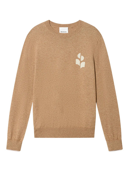  Marant Pull Antea à Logo - Marron 