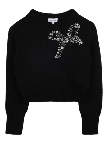  Marc Jacobs Kids Pull à Perles - Noir 