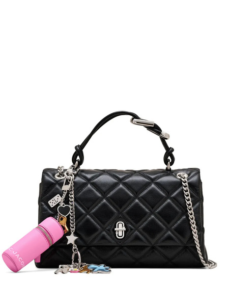  Marc Jacobs Sac Porté épaule The Charm Quilted Double Convertible - Noir 