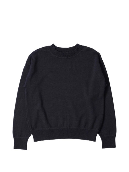  Margaret Howell Pull Flatlock Guernsey - Bleu 
