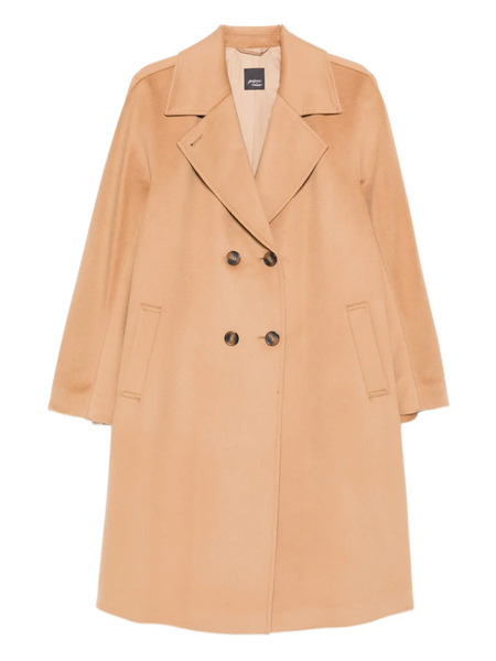  Marina Rinaldi Manteau Boutonné En Laine - Tons Neutres 