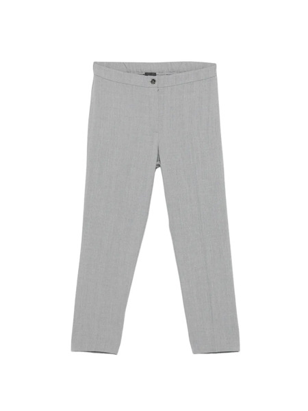  Marina Rinaldi Pantalon évasé à Boutonnière - Gris 