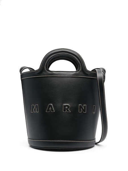  Marni Petit Sac Seau Tropicalia - Noir 