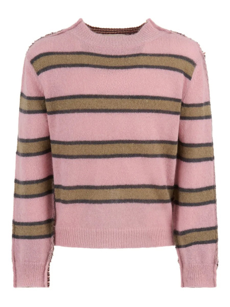  Marni Pull à Rayures - Stc47 - Soft Pink 
