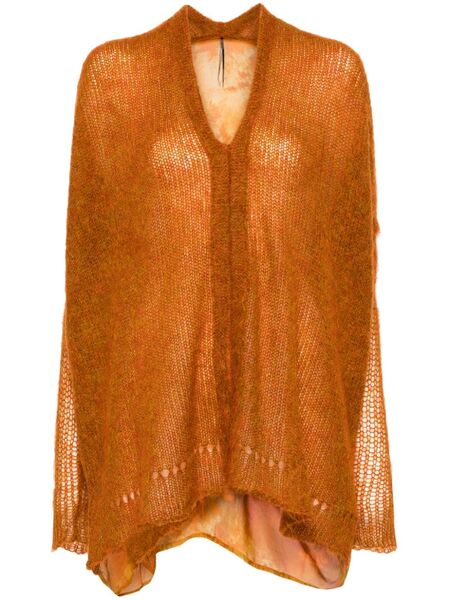  Masnada Pull Scollo à Col V - Orange 